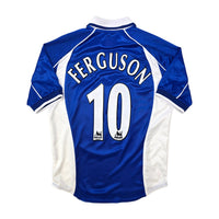2000/02 Everton Home Football Shirt (M) Puma #10 Ferguson