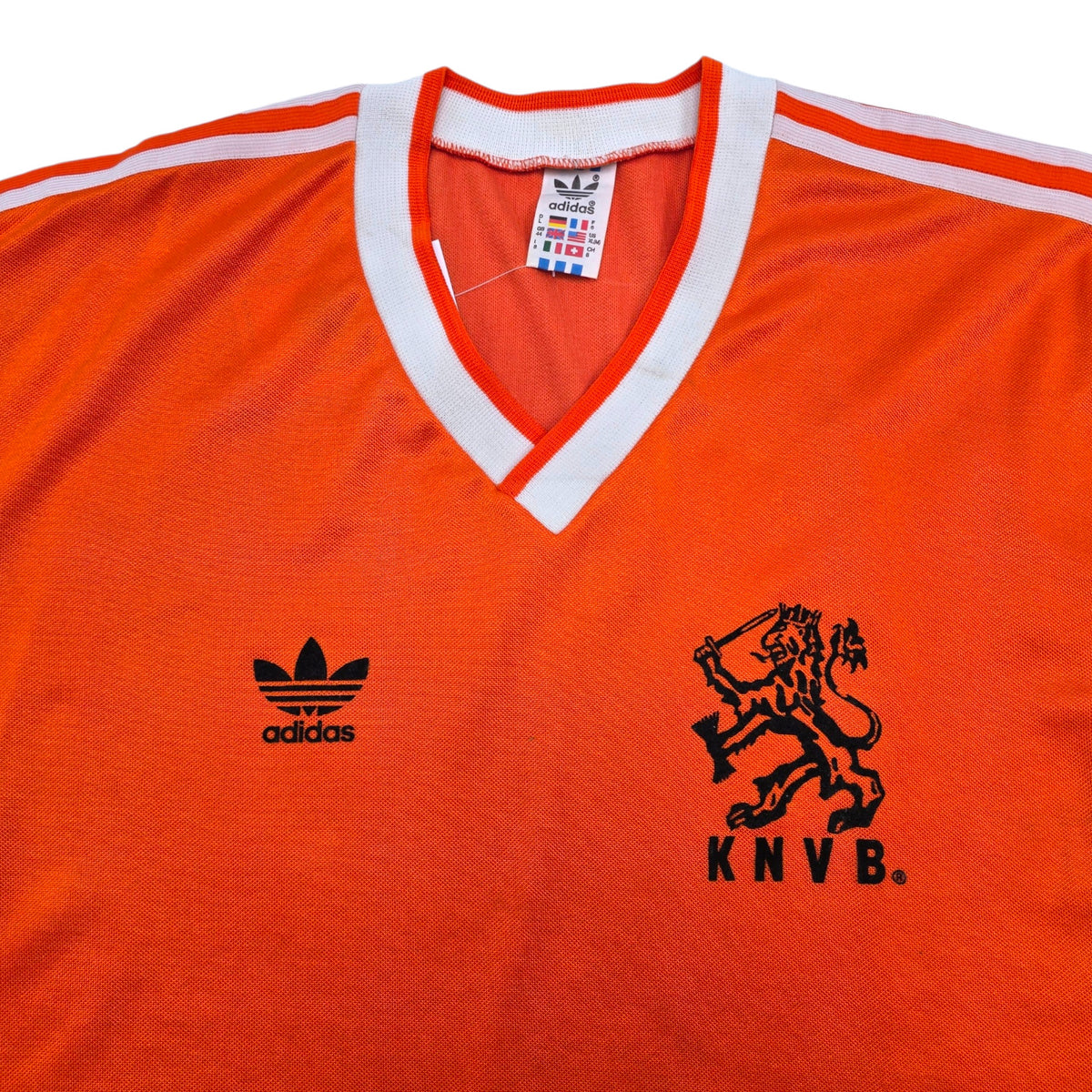 1985/88 Holland Home Football Shirt (XL) Adidas