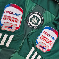 2009/10 Plymouth Argyle Home Football Shirt (L) Adidas #3 Ngala