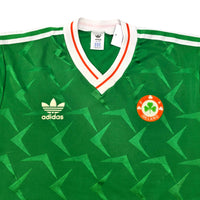 1990/92 Ireland Home Football Shirt (L) Adidas