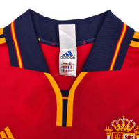1999/02 Spain Home Football Shirt (XL) Adidas