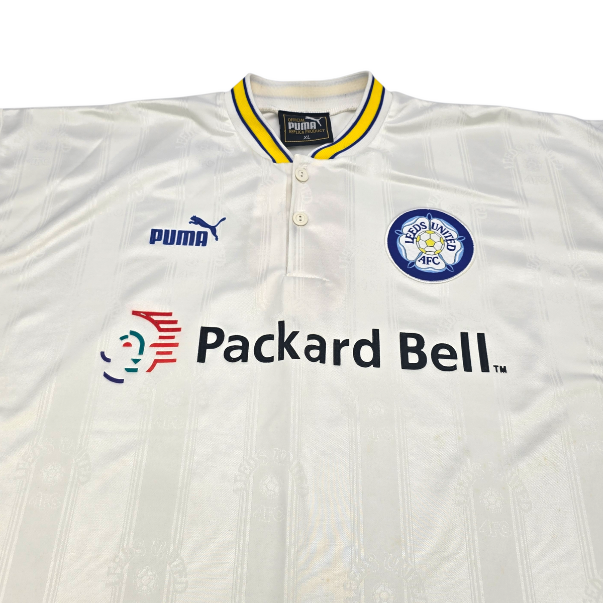 1996/98 Leeds United Home Football Shirt (XL) Puma