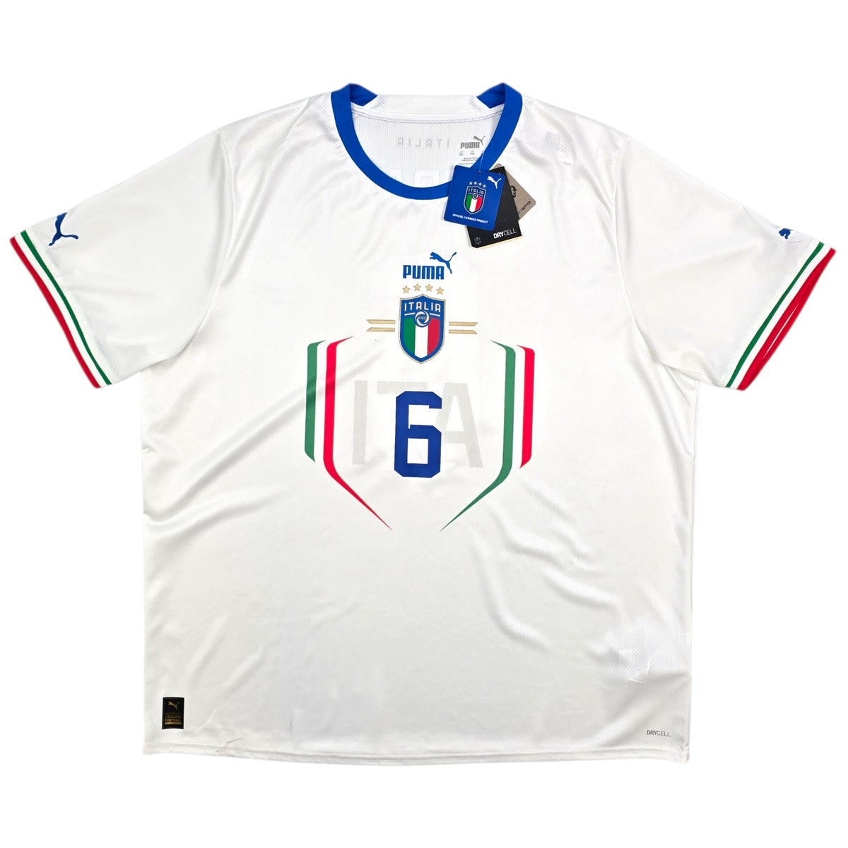 2022/23 Italy Away Football Shirt (2XL) Puma #6 Verratti (BNWTs)