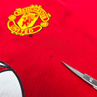 2004/06 Manchester United Home Football Shirt (S) Nike