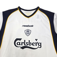 2001/03 Liverpool Away Football Shirt (M) Reebok #10 Owen