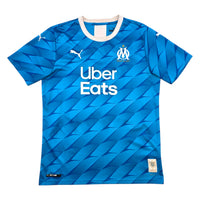 2019/20 Olympique Marseille Away Football Shirt (M) Puma #26 Thauvin