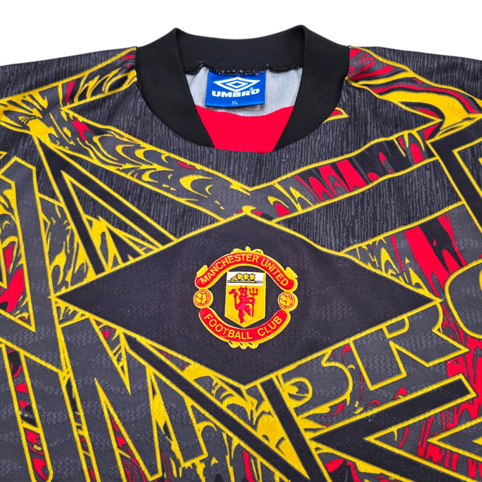 1994/96 Manchester United Training Shirt (XL) Umbro