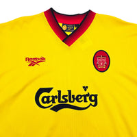 1997/99 Liverpool Away Football Shirt (L) Reebok
