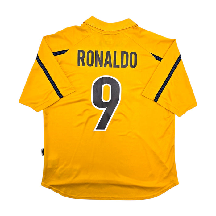 1999/00 Inter Milan Third Football Shirt (L) Nike #9 Ronaldo