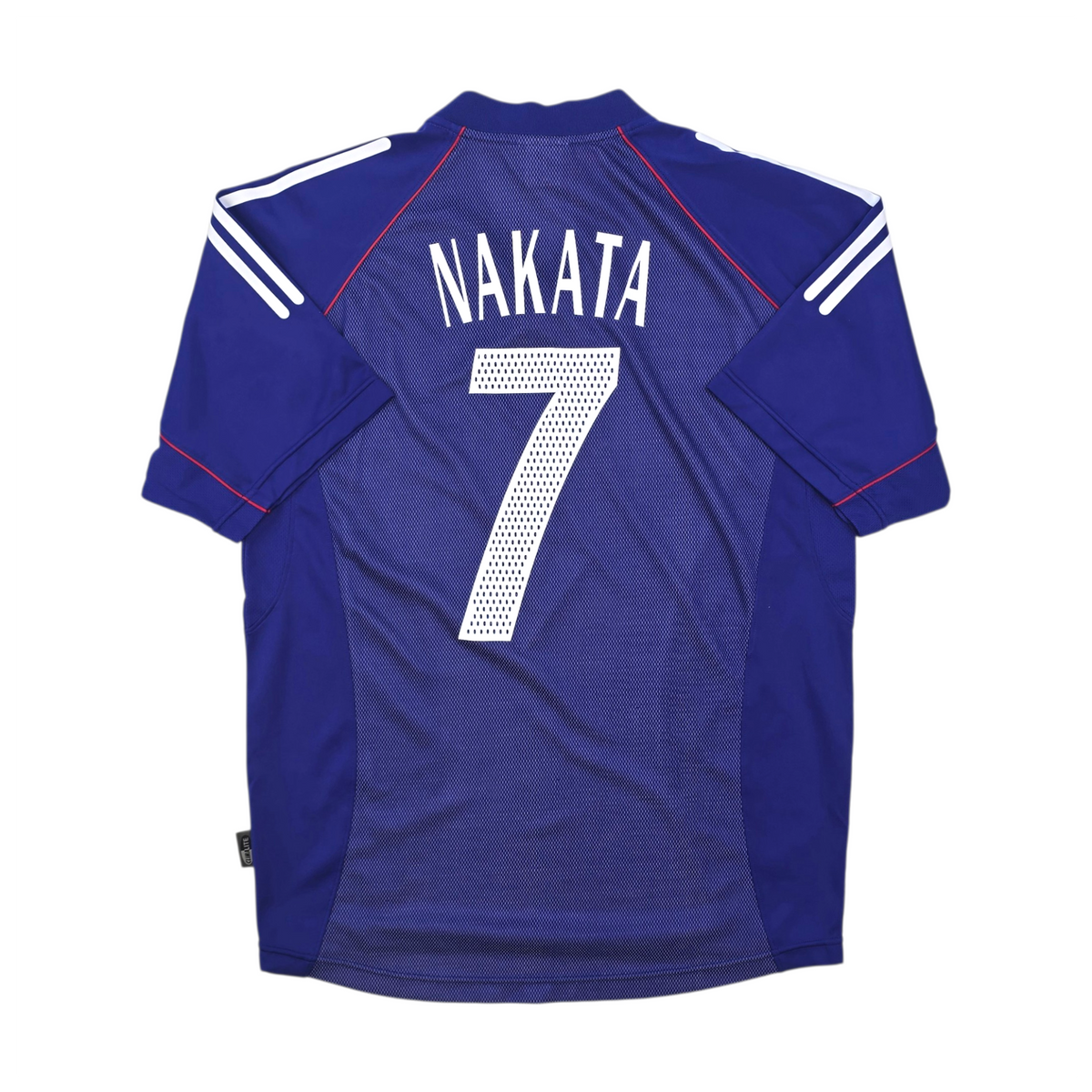 2002/04 Japan Home Football Shirt (L) Adidas #7 Nakata