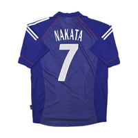 2002/04 Japan Home Football Shirt (L) Adidas #7 Nakata