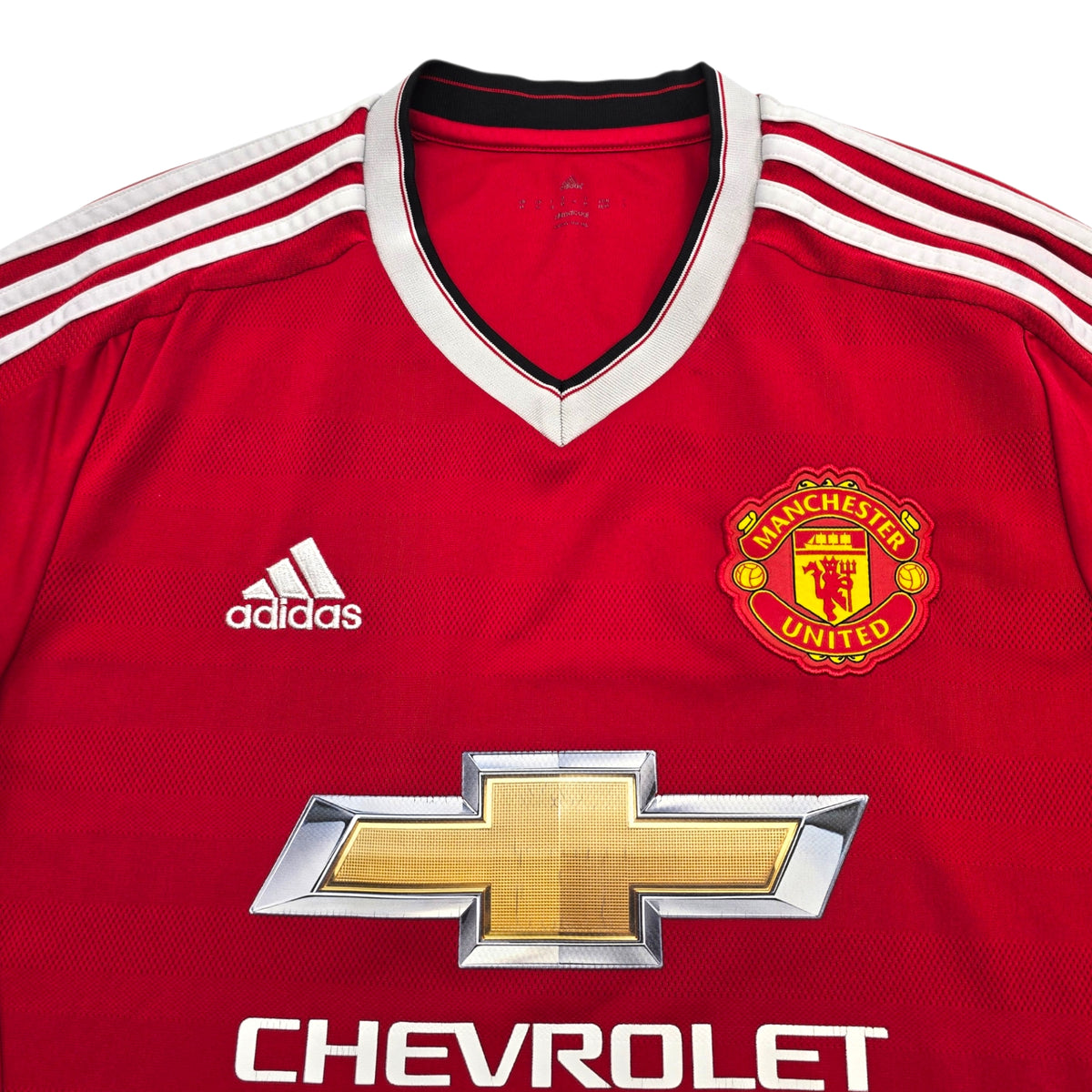 2015/16 Manchester United Home Football Shirt (M) Adidas
