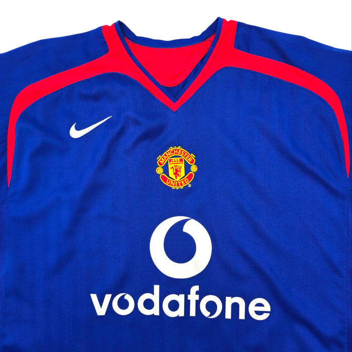 2005/06 Manchester United Away Football Shirt (2XL) Nike