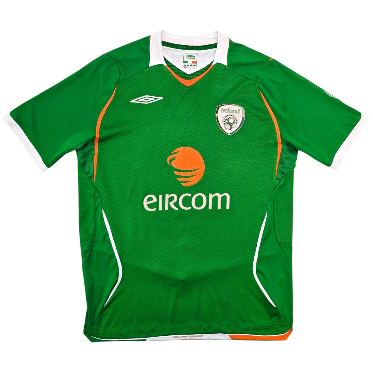 2008/10 Ireland Home Football Shirt (M) Umbro