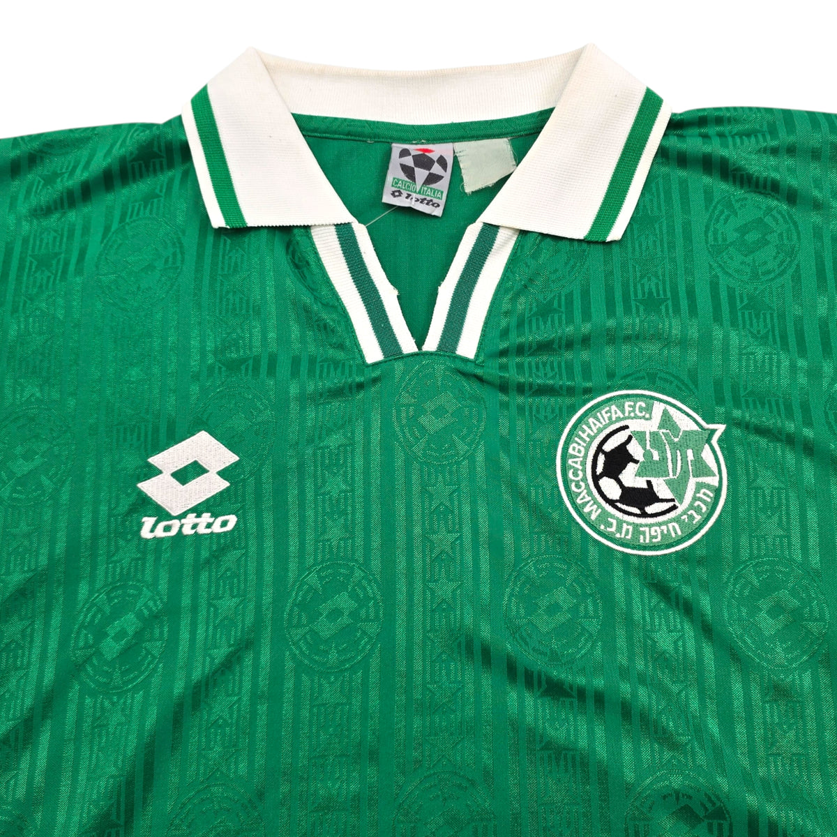 2001/02 Maccabi Haifa Home Football Shirt (L) Lotto