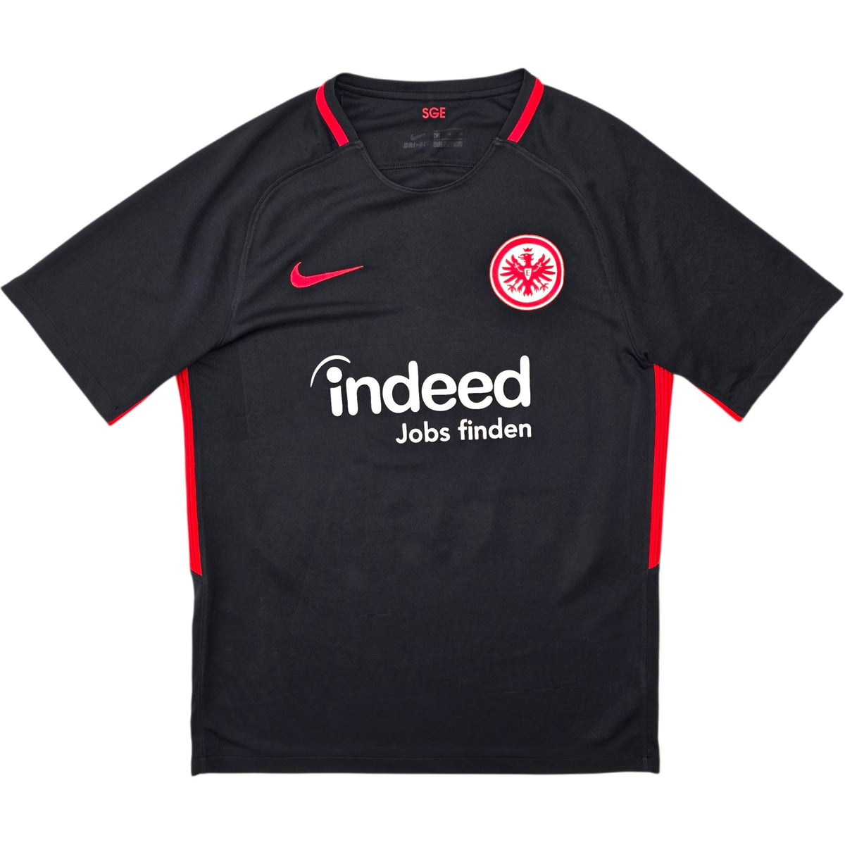2017/18 Eintracht Frankfurt Away Football Shirt (M) Nike #9 Haller