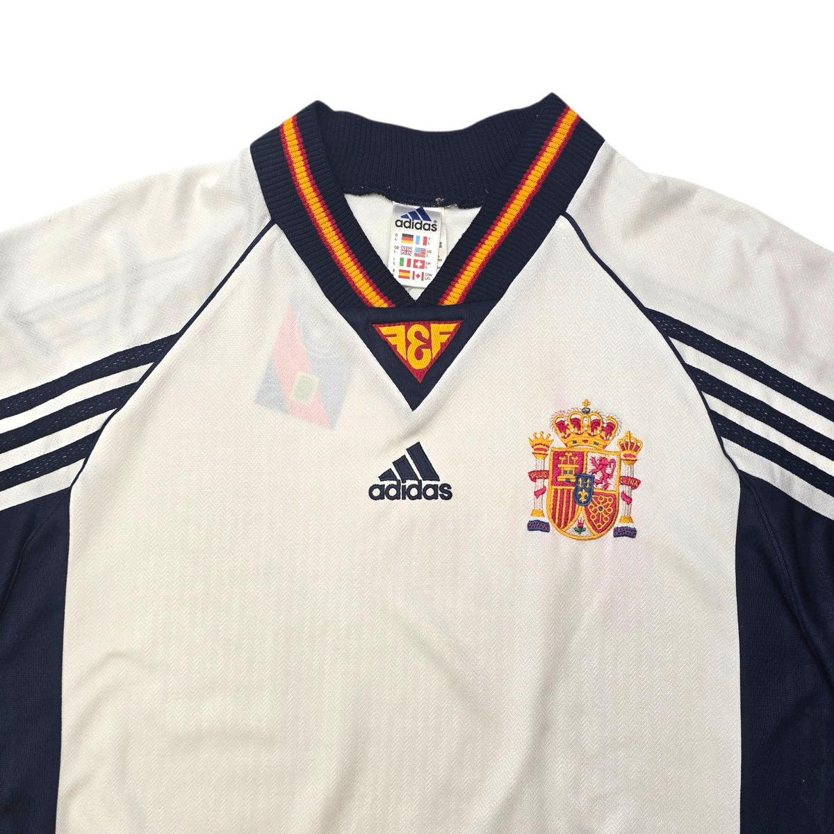 1998/99 Spain Away Football Shirt (L) Adidas