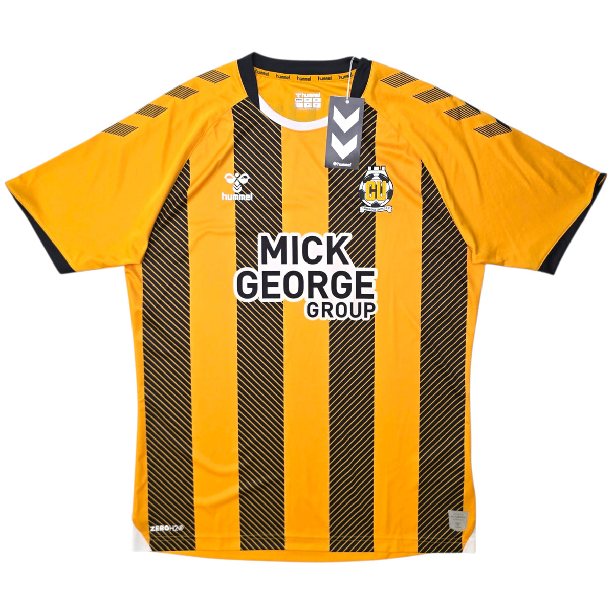 2020/21 Cambridge United Home Football Shirt (L) Hummel #4 Digby (BNWTs)
