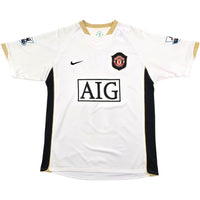 2006/07 Manchester United Away Football Shirt (M) Nike #18 Scholes