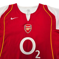 2004/05 Arsenal Home Football Shirt (XL) Nike #8 Ljungberg (Womens)