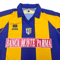 2008/09 Parma Away Football Shirt (M) Errea