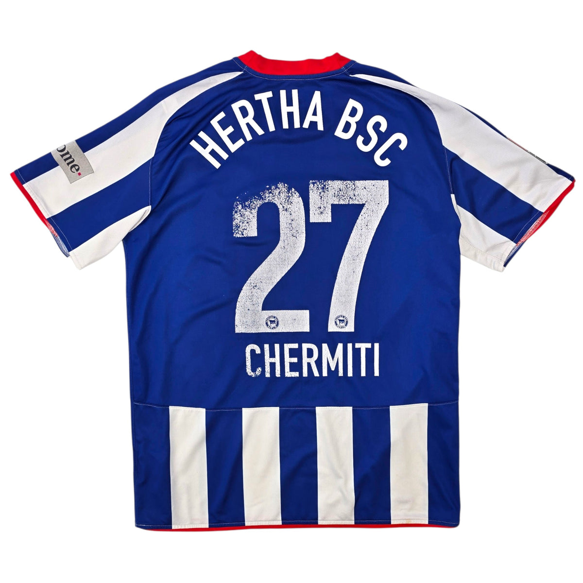 2008/09 Hertha Berlin Home Football Shirt (L) Nike #27 Chermiti