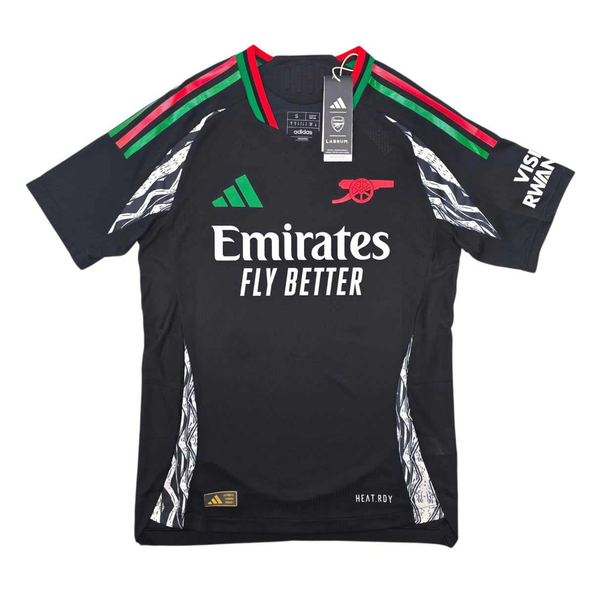 2024/25 Arsenal Away Football Shirt (S) Adidas #41 Rice (Player Version | BNWTs)