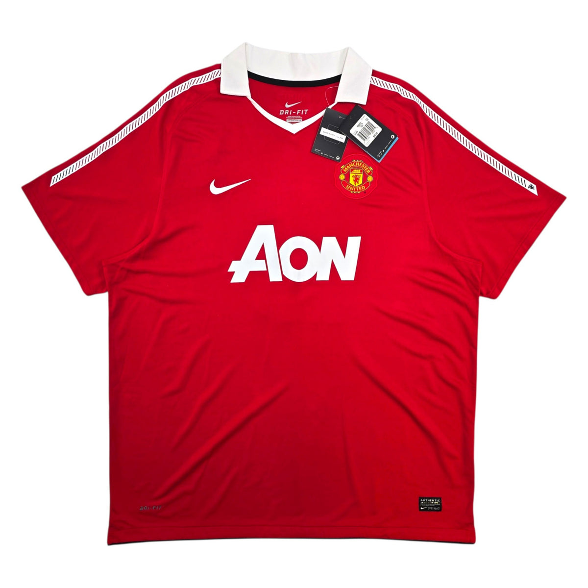 2010/11 Manchester United Home Football Shirt (2XL) Nike #19 Champions (BNWTs)