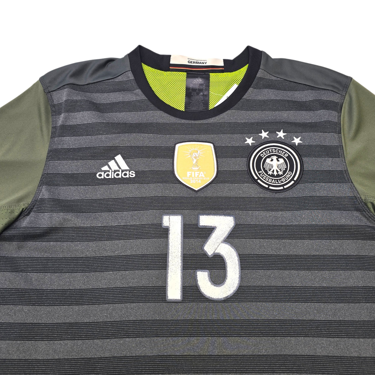 2016/17 Germany Away Football Shirt (XL) Adidas #13 Muller (Reversable)
