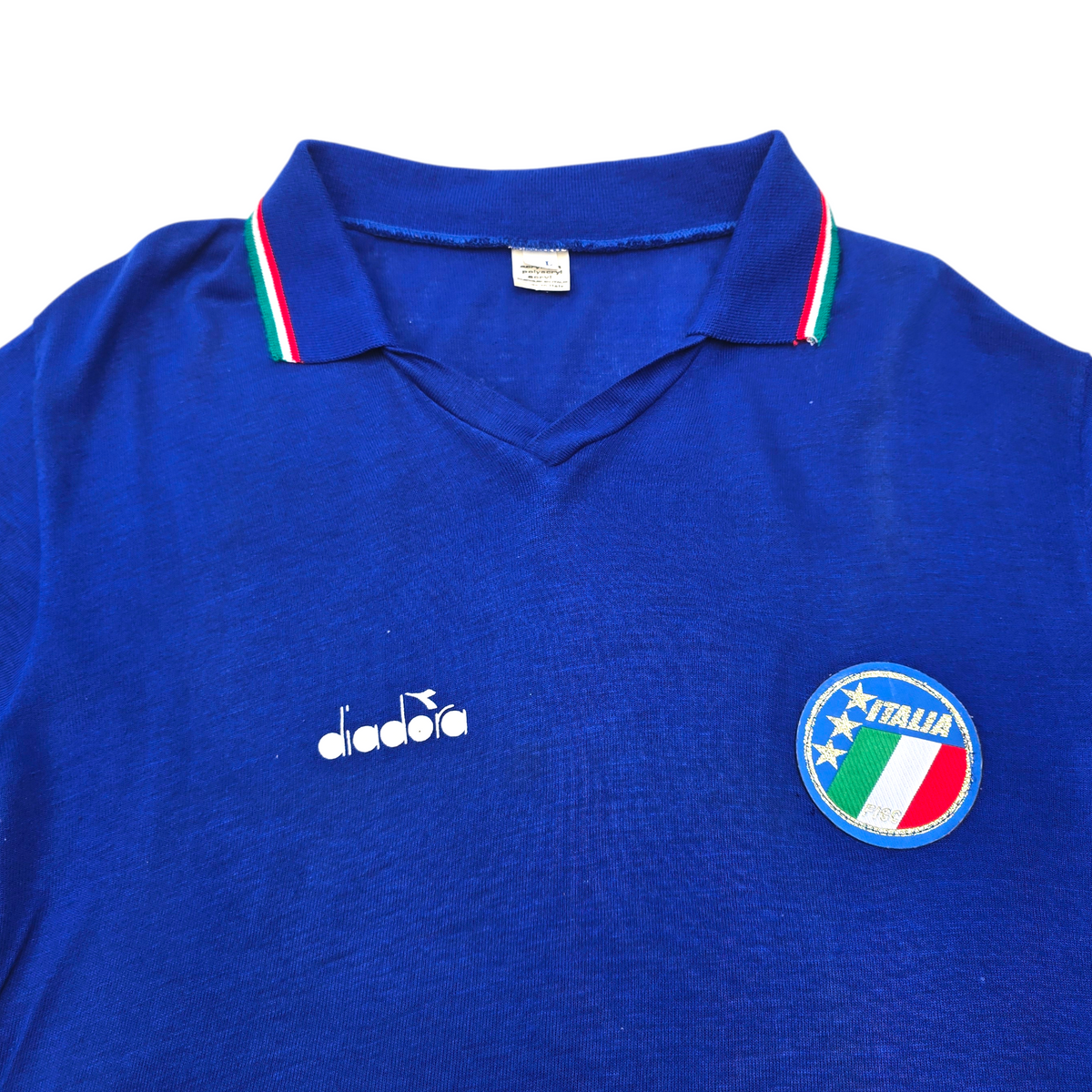 1986/88 Italy Home Football Shirt (L) Diadora