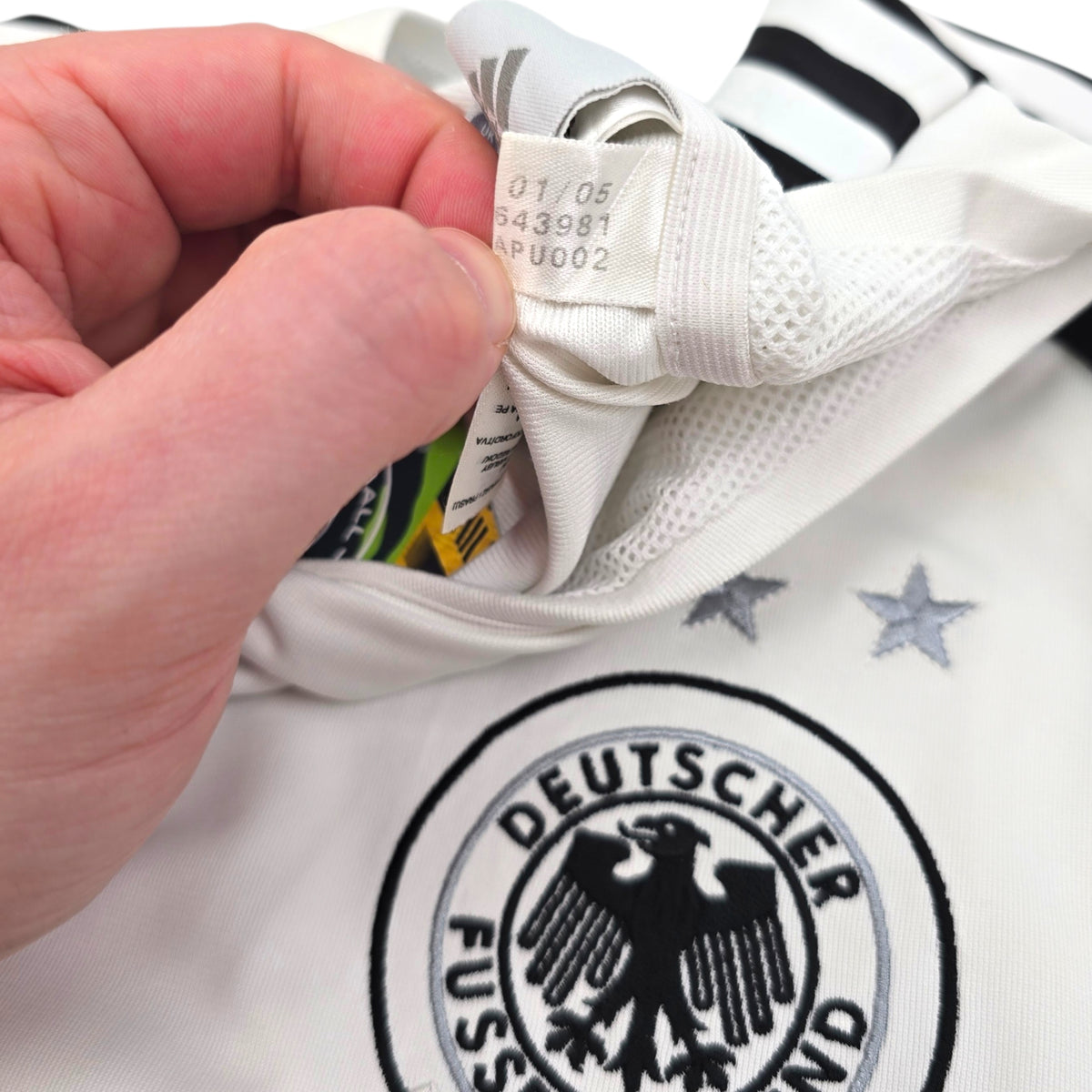 2004/05 Germany Home Football Shirt (L) Adidas #20 Podolski