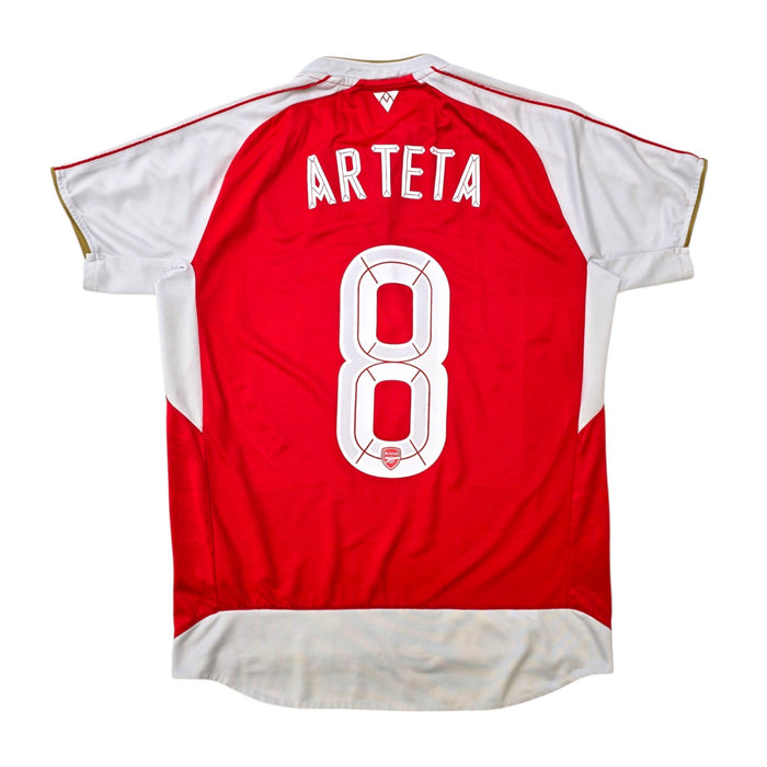 2015/16 Arsenal Home Football Shirt (M) Puma #8 Arteta