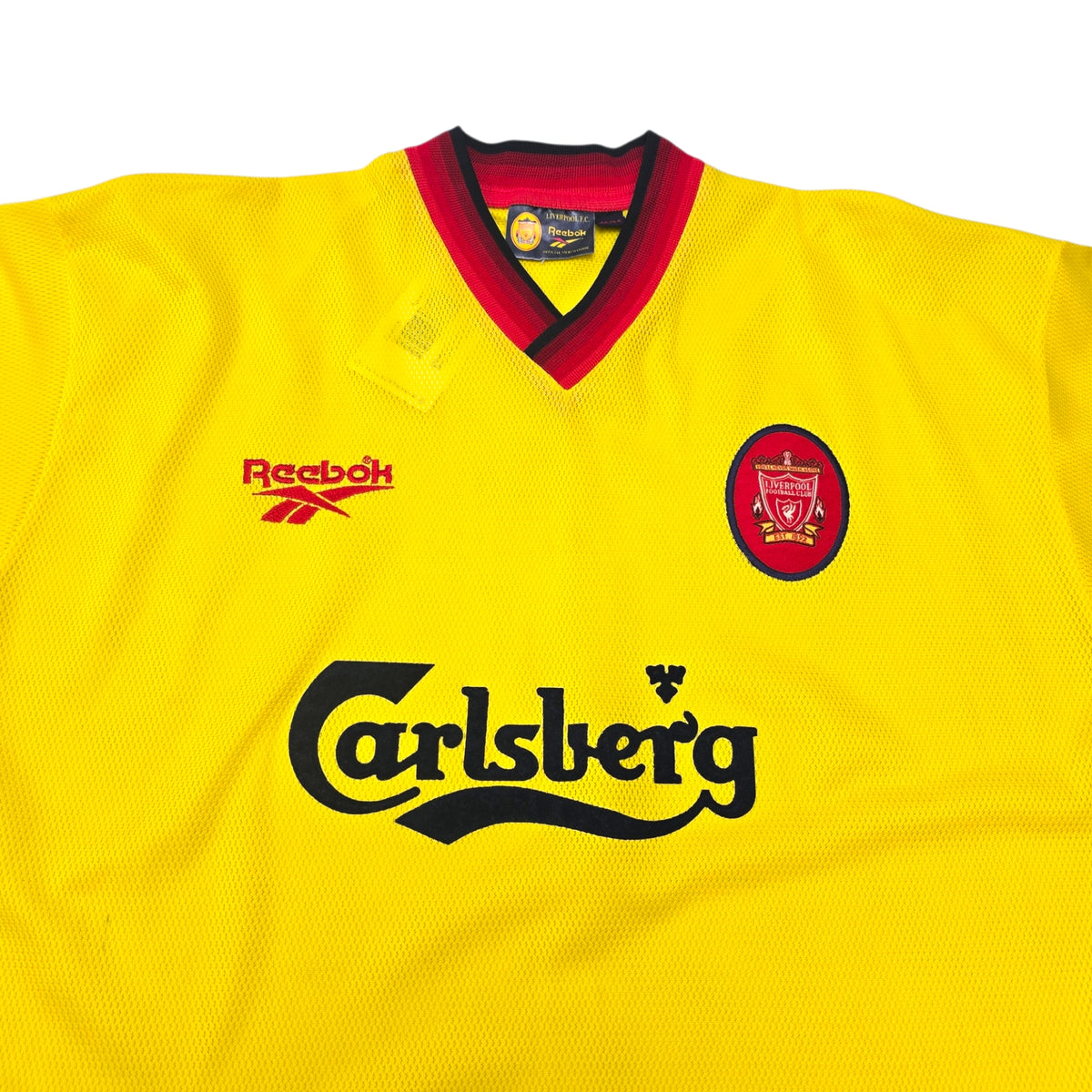 1997/99 Liverpool Away Football Shirt (L) Reebok