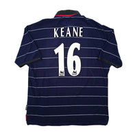 1999/00 Manchester United Away Football Shirt (XL) Umbro #16 Keane