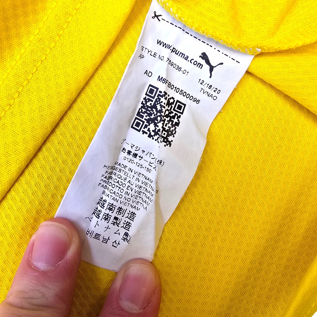 2021/22 Dortmund Home Football Shirt (L) Puma #9 Haaland