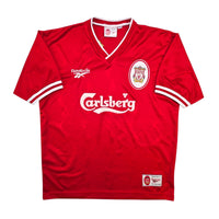1996/98 Liverpool Home Football Shirt (M) Reebok