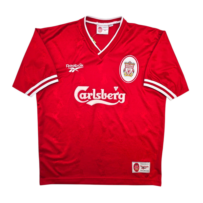 1996/98 Liverpool Home Football Shirt (M) Reebok
