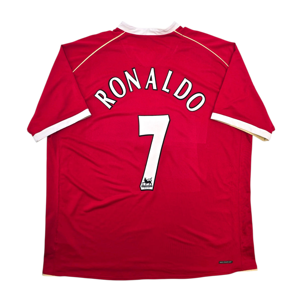 2006/07 Manchester United Home Football Shirt (2XL) Nike #7 Ronaldo
