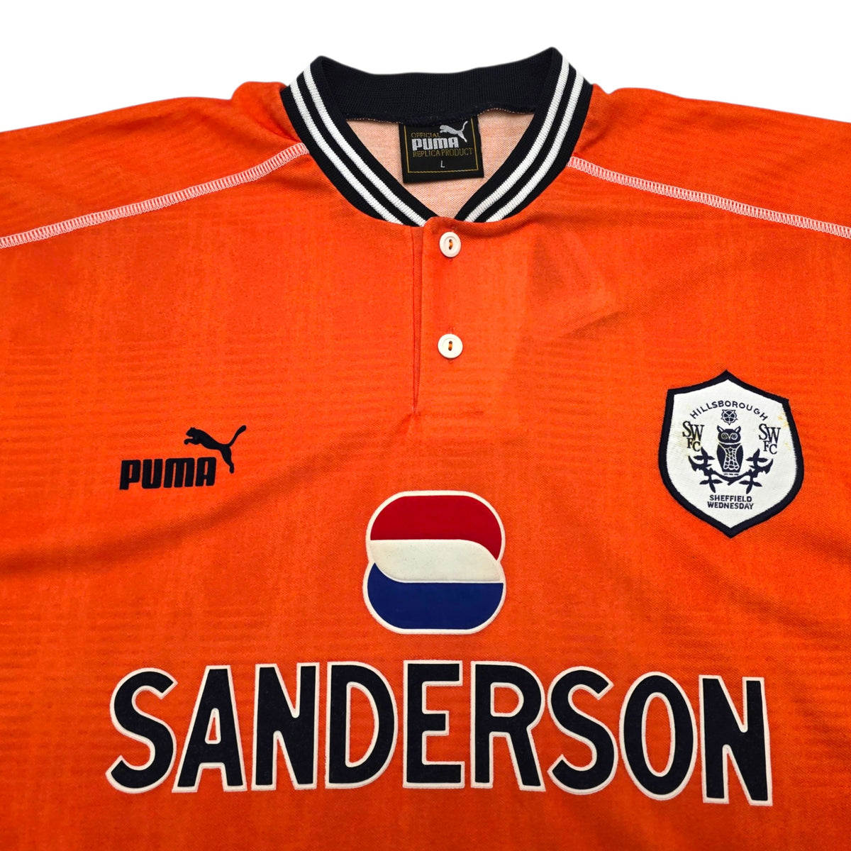 1996/98 Sheffield Wednesday Away Football Shirt (L) Puma