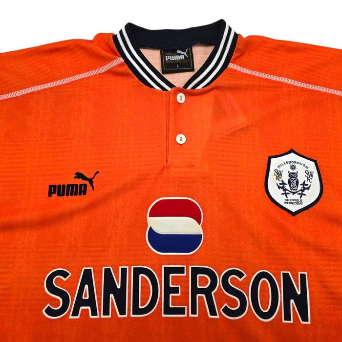 1996/98 Sheffield Wednesday Away Football Shirt (L) Puma