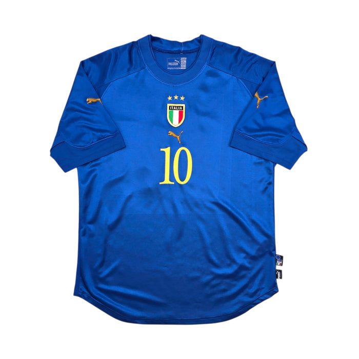 2004/06 Italy Home Football Shirt (XL) Puma #10 Totti