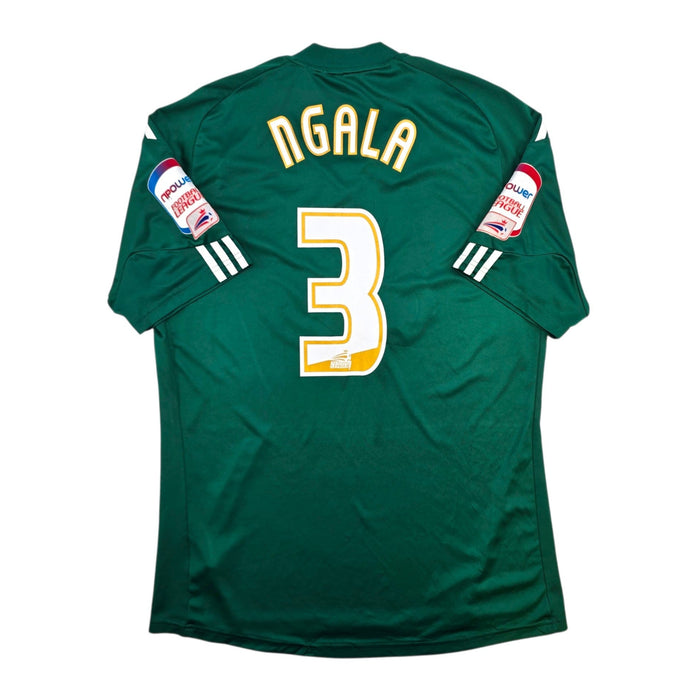 2009/10 Plymouth Argyle Home Football Shirt (L) Adidas #3 Ngala