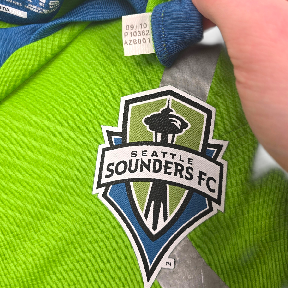 2011 Seattle Sounders Home Football Shirt (XL) Adidas