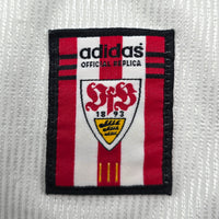 1998/99 Stuttgart Home Football Shirt (M) Adidas