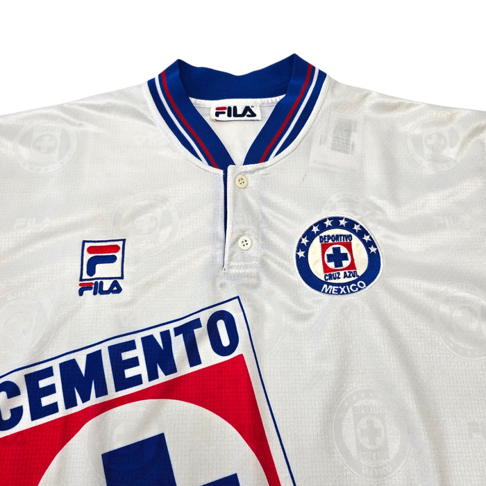 1999/00 Cruz Azul Away Football Shirt (L) FILA