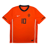 2010/11 Holland Home Football Shirt (L) Nike #10 Sneijder