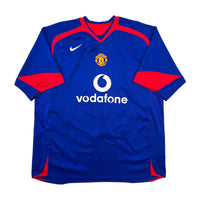 2005/06 Manchester United Away Football Shirt (2XL) Nike