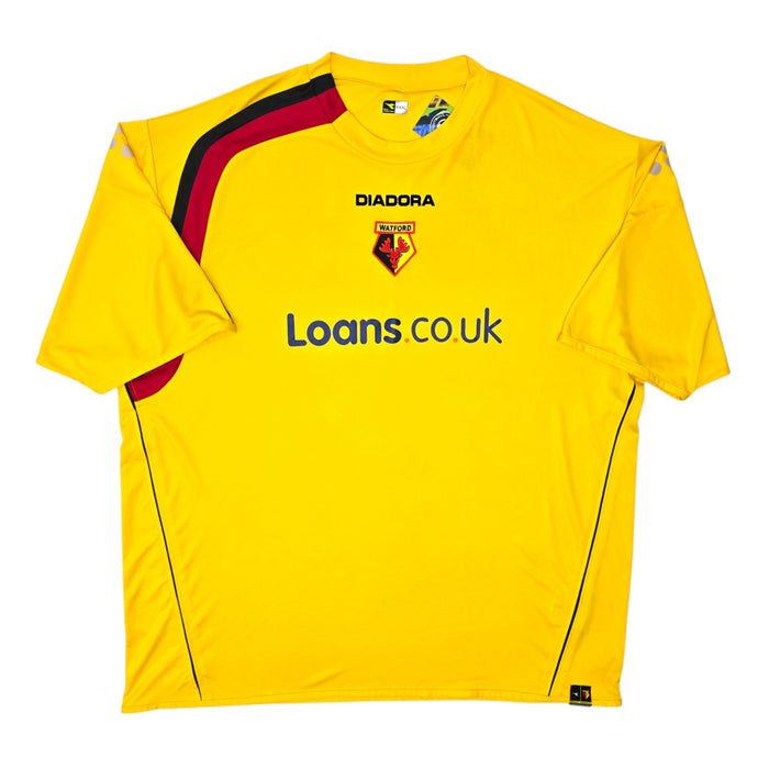 2005/06 Watford Home Football Shirt (3XL) Diadora