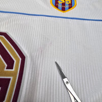 2002/03 Aston Villa Away Football Shirt (M) Diadora #17 Hendrie