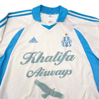 2001/02 Olympique Marseille Home Football Shirt (L) Adidas
